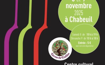 Marraine du salon des vins de cépages anciens à Chabeuil